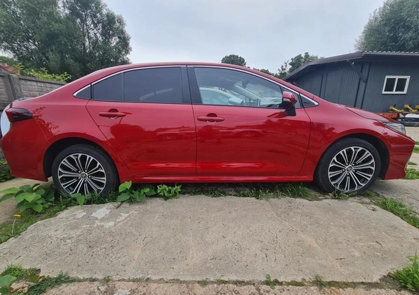 Toyota Corolla cena 85900 przebieg: 36000, rok produkcji 2021 z Dobra małe 352